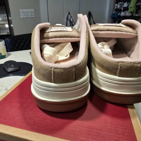 VANS UPLAND MULE SHOE MEN'S 10 BEIGE TAN 2025 VN000D7APNK NEW 2025 RARE - Picture 6 of 10